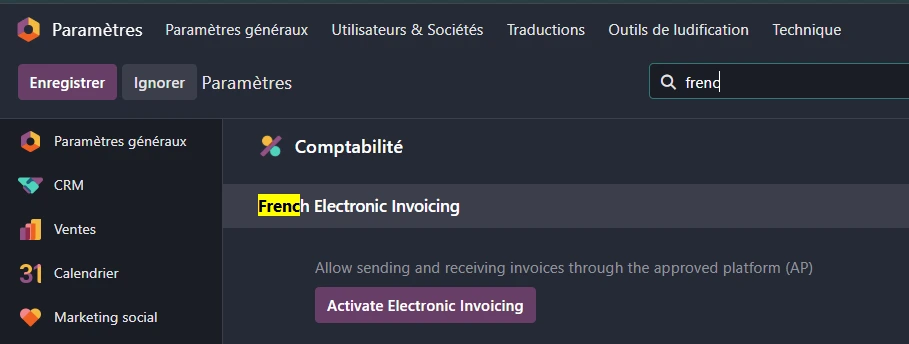 Odoo module facturation électronique Odoo module facturation électronique