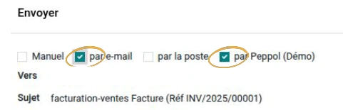 odoo envoyer facture électronique odoo envoyer facture électronique